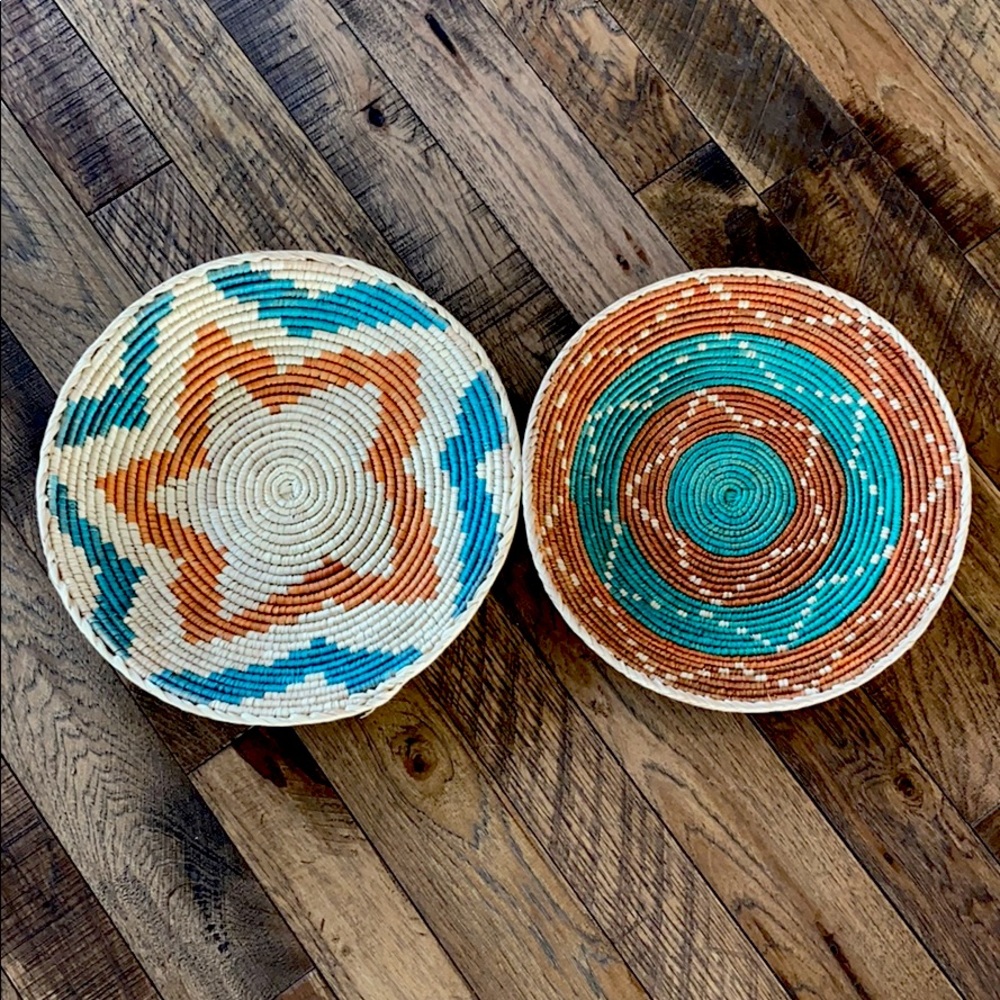 Aztec Wall Baskets - Picture 2 of 6